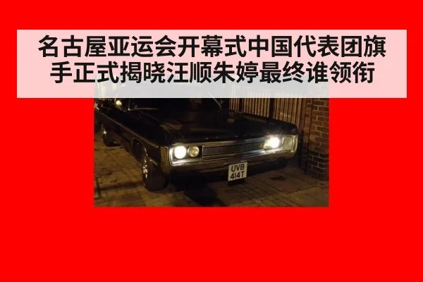 名古屋亚运会开幕式中国代表团旗手正式揭晓汪顺朱婷最终谁领衔